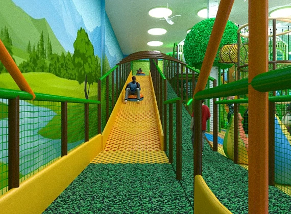 Детский игровой лабиринт «Эко Джангл» Фото 3