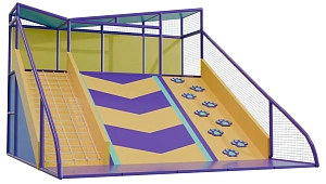 Горка-косогор «Лапки»