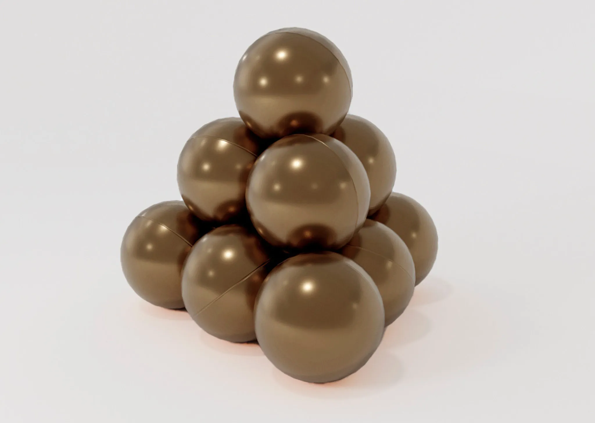 Бронзовые шарики для сухого бассейна