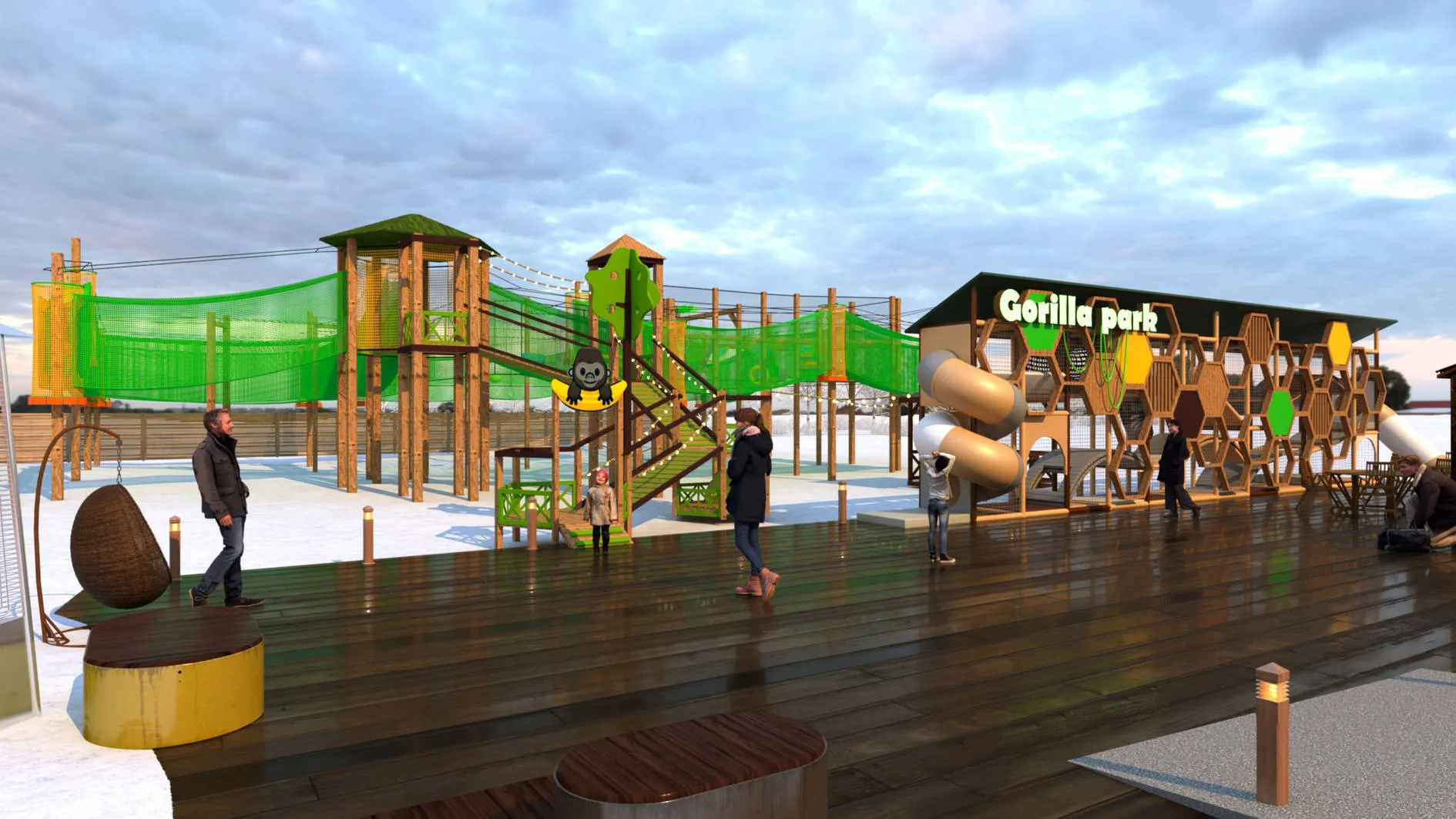 Веревочный парк Gorilla Park