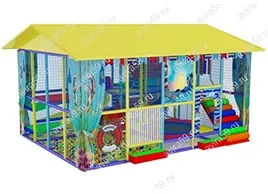 Уличный игровой лабиринт Морской