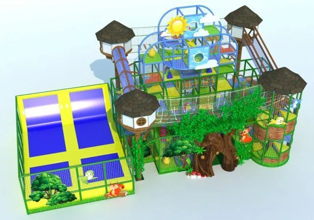 Детский игровой комплекс Хижина в лесу