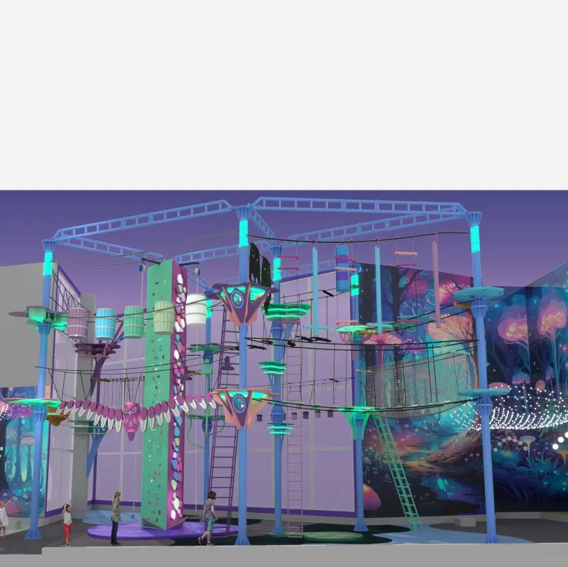 Веревочные парки для помещений