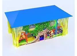Уличный игровой лабиринт Совунья