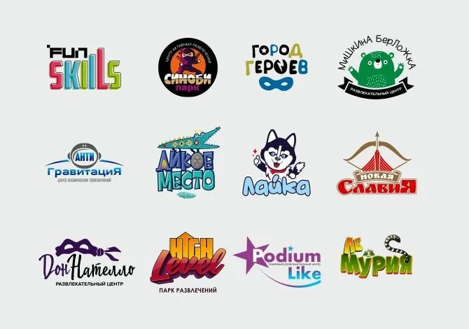 Логотипы компаний, которым была оказана услуга Бизнес Креатив.