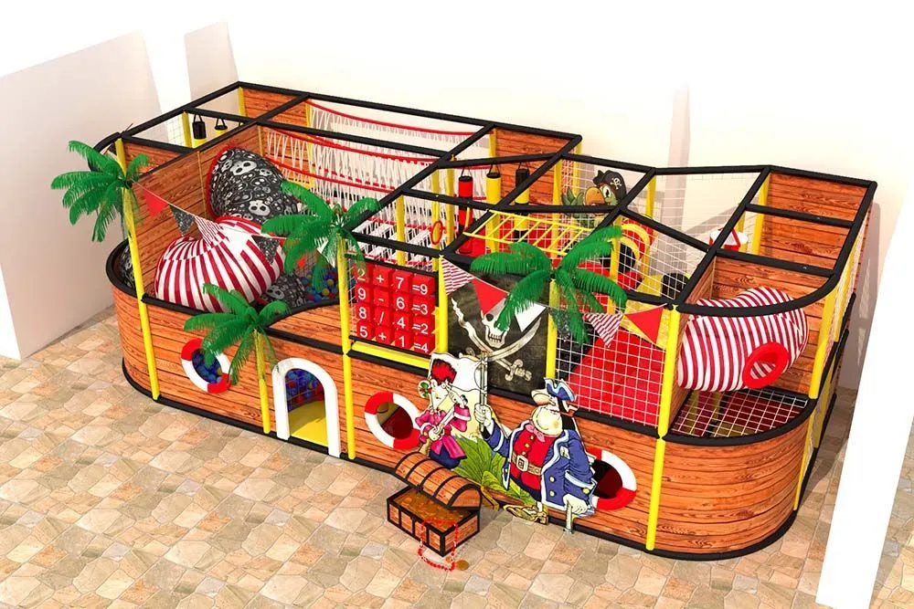 Детский игровой лабиринт Пиратская палуба