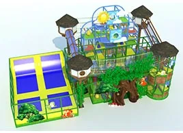 Детский игровой комплекс Хижина в лесу