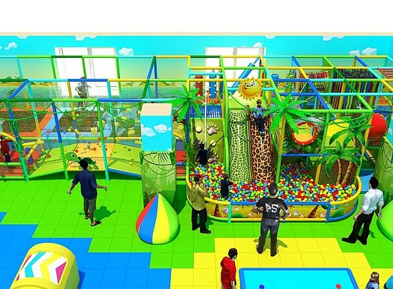 Детская игровая площадка «МЕГА Лимпопо», купить игровое оборудование от  производителя в рассрочку 0%
