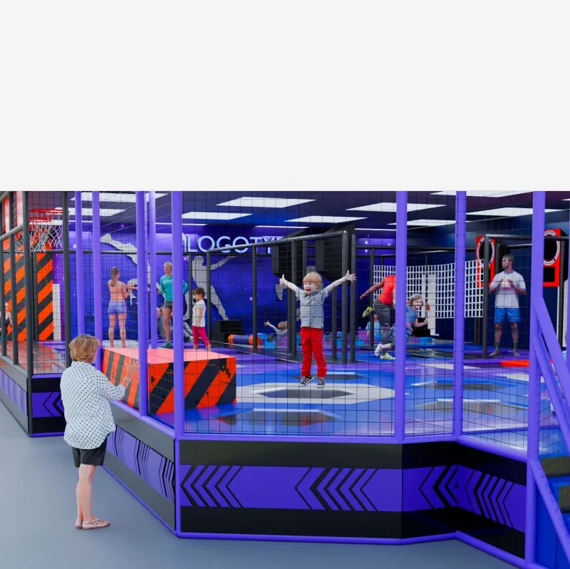 Комплектующие для батутных арен