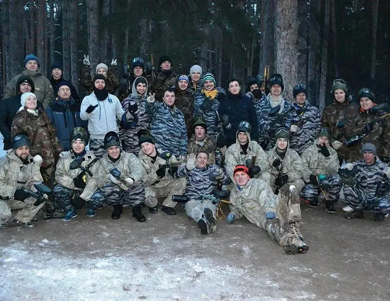 Корпоратив пейнтбол сотрудников производства в компании Авира для профессионалов своего дела.