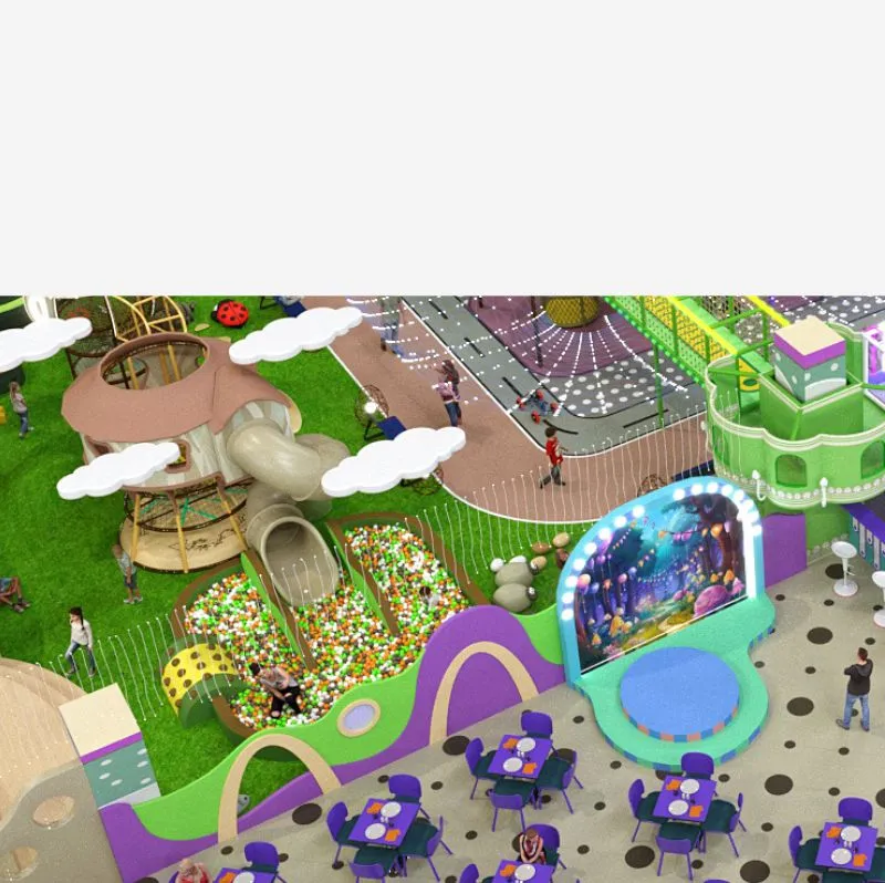 Детские игровые комнаты для кафе и ресторанов