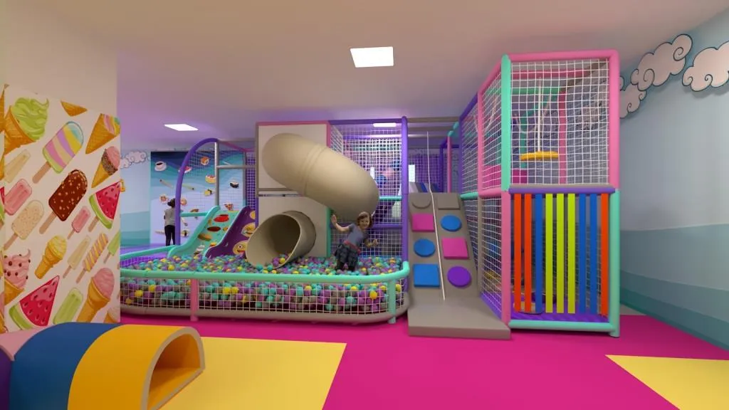Детская игровая комната «Веселые смайлики» под ключ от производителя в  рассрочку 0%
