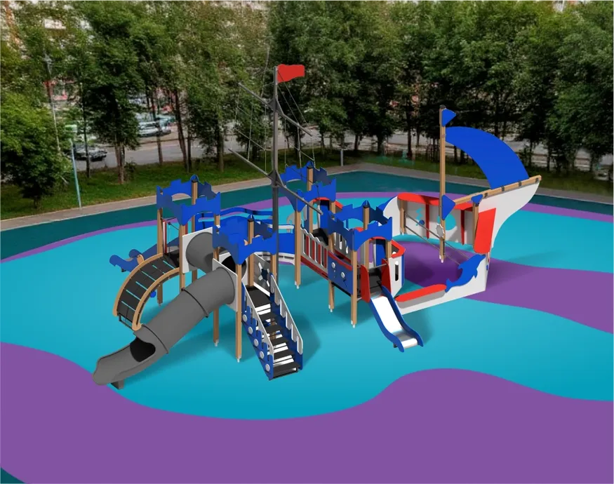 Детские площадки — завод-изготовитель «АВИРА» Детские площадки