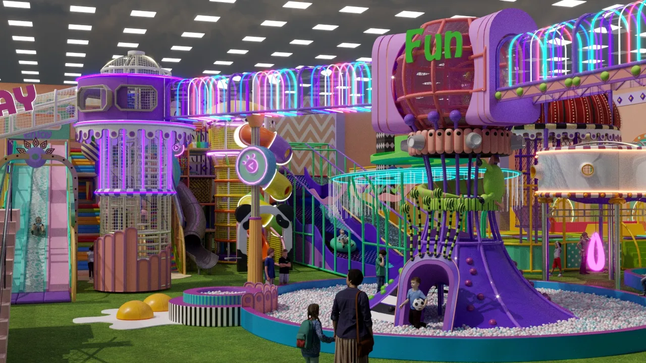 Эволюция дизайна детских лабиринтов: от простых форм к фиджитал-пространствам