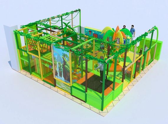 Детский игровой центр Зеленые джунгли Фото 3