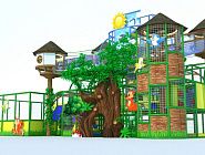 Детский игровой комплекс Хижина в лесу Фото 2