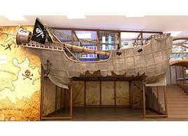 Фигура декоративная «Пиратский корабль»